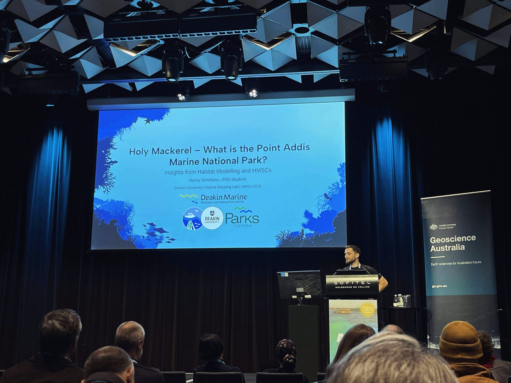 Presenting at AMSA 2025, Melbourne