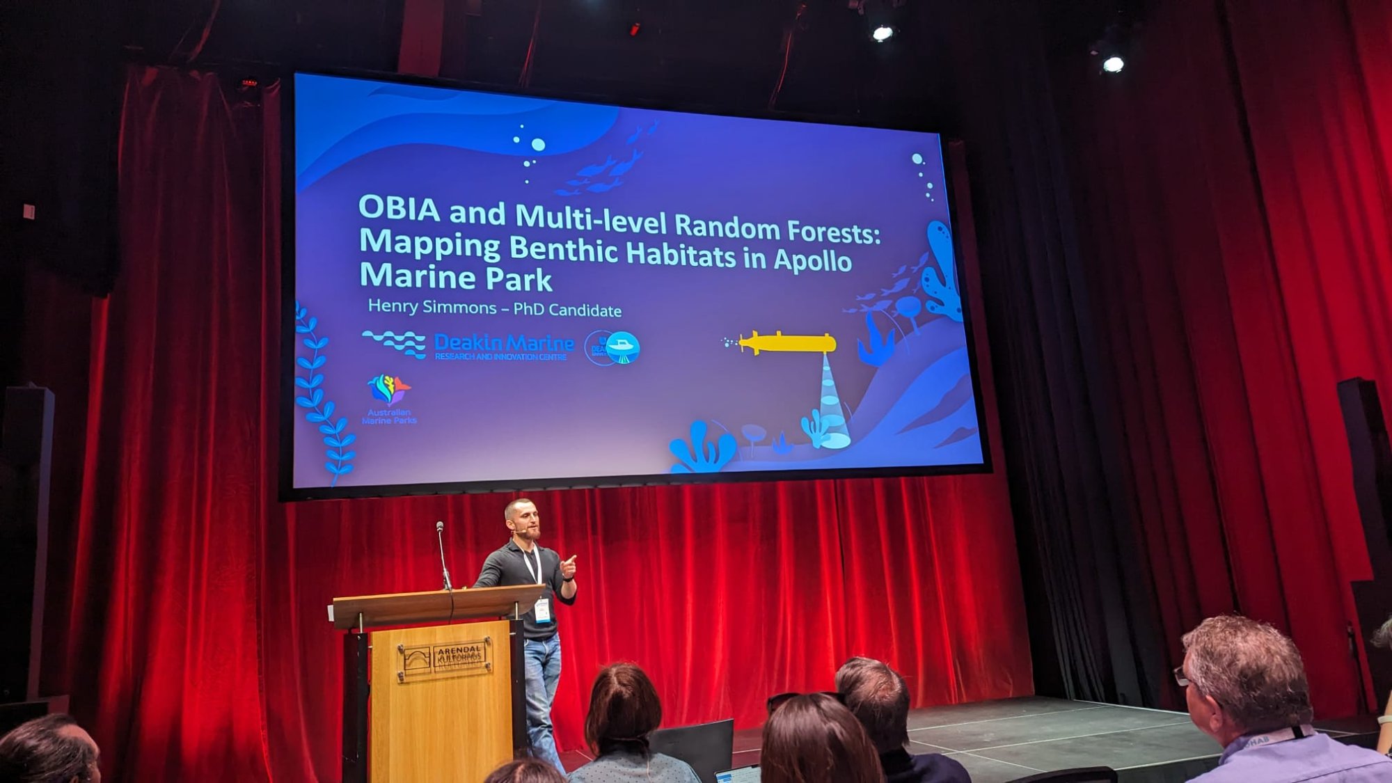Presenting at GEOHAB 2024, Arendal Norway